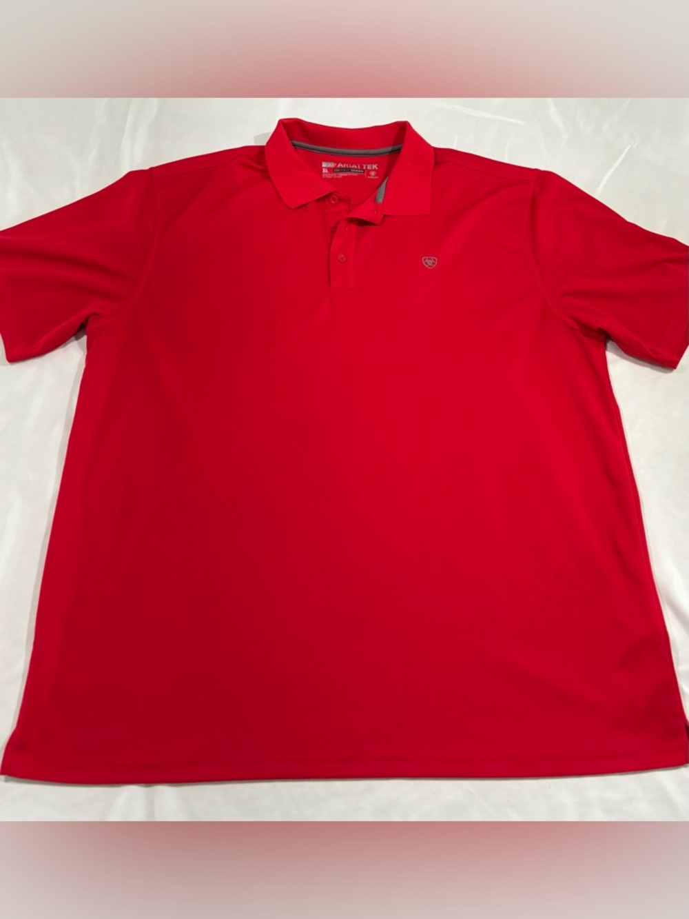 Ariat Red Performance Polo